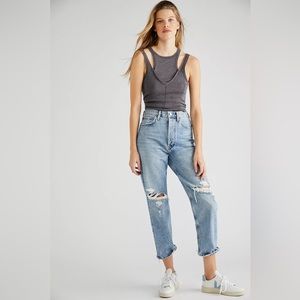 Agolde 90s Crop Mid Rise‎ Loose Straight Jeans NWT 30